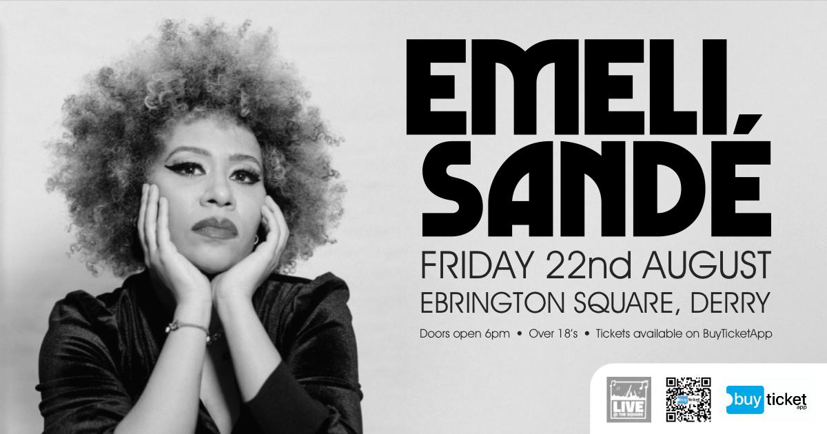Emeli Sandé — original 2025 event artwork